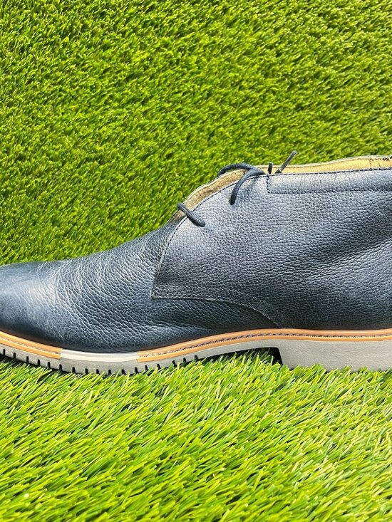 Cole Haan Grand OS Great Jones Mens Size 12M Blue Casual Leather Chukka Boots main image 6